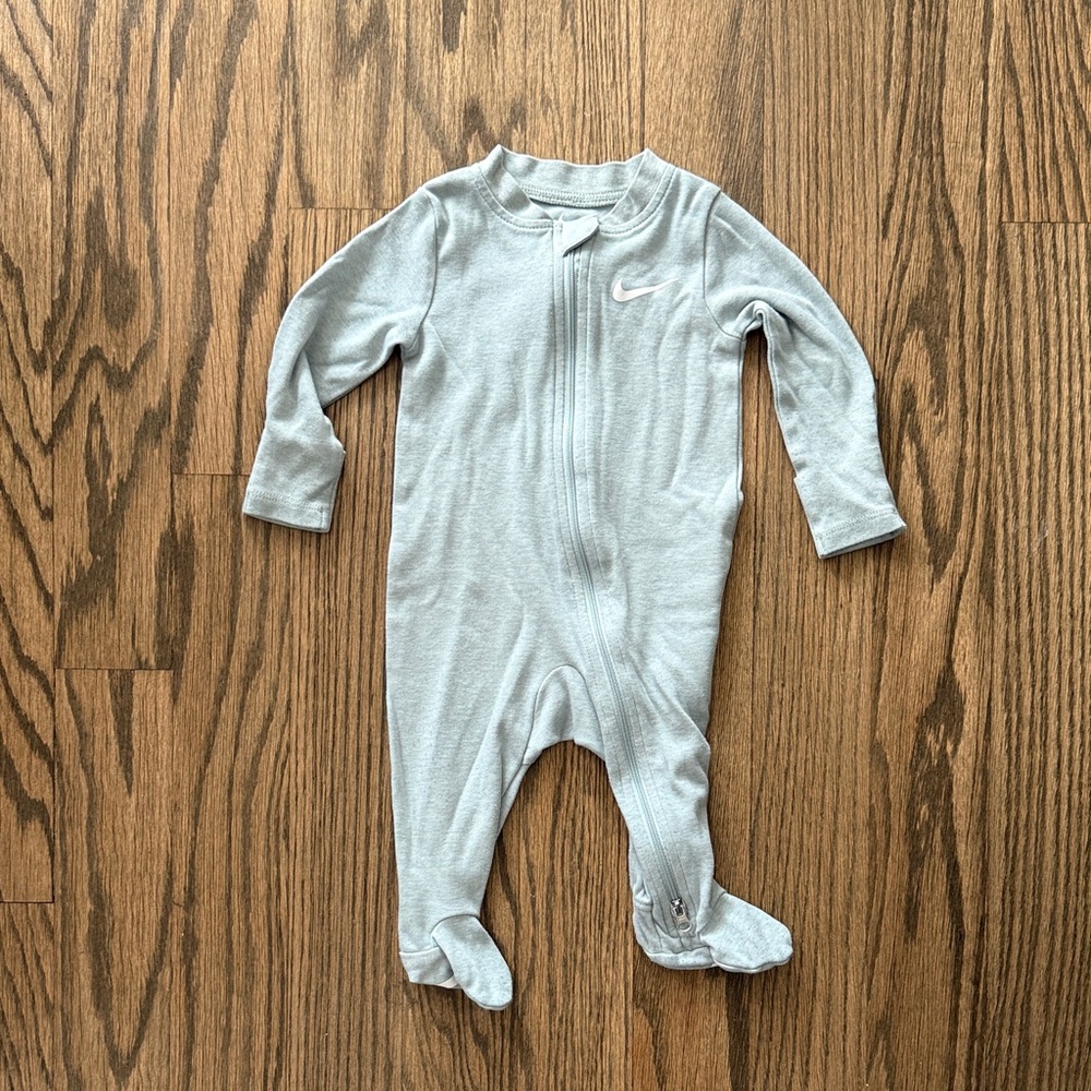 Nike Light Blue Baby Footie
